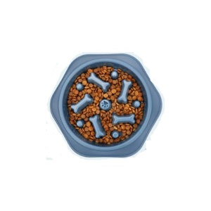 קערת פלסטיק להאכלה איטית 24 ס"מ