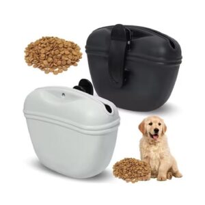 פאוץ לחטיפים עם קליפס לחגורה - לכלב/חתול