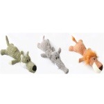 משחק בד רך ונעים לכלבים - כלב/פיל/אריה