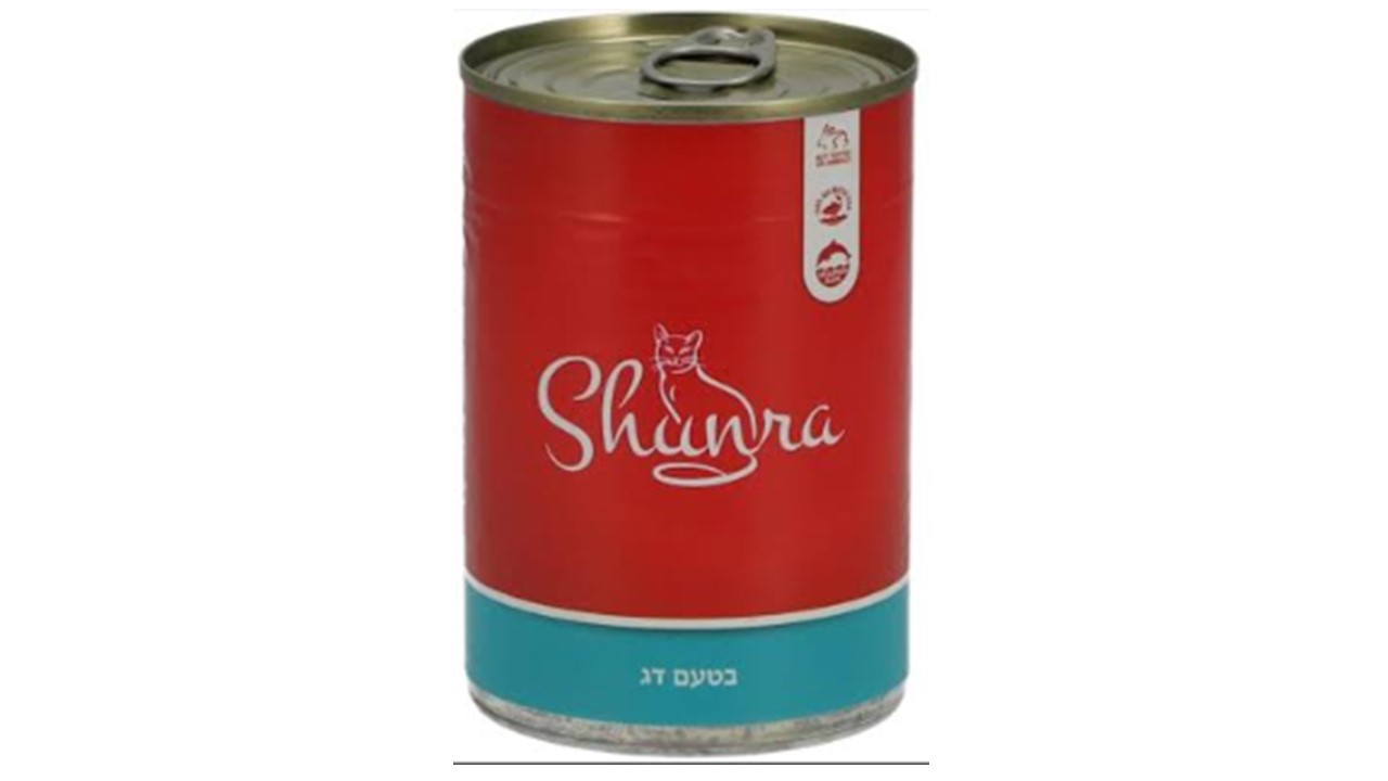 שונרא מזון רטוב לחתול ע"ב דגים - 410