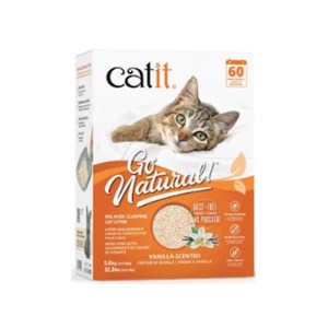 קט איט, חול מתגבש אורגני ע"ב אפונה בריח וניל - 5.6 ק"ג