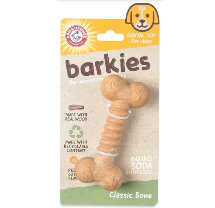 Arm & Hammer, עצם לעיסה במבוק בטעם חמאת בוטנים