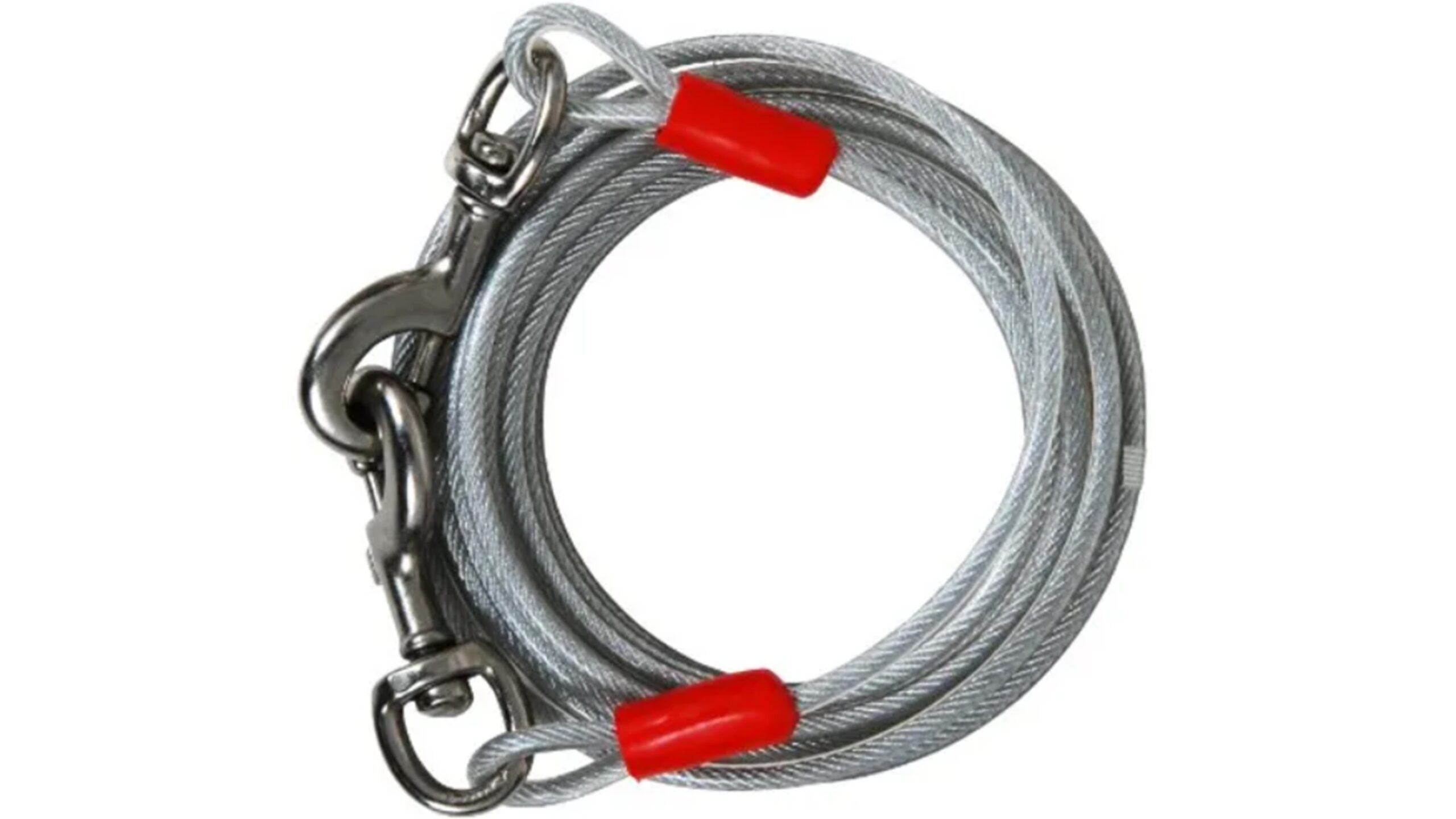 כבל קשירה מפלדה לחצר חזק במיוחד אורך 10 מטר - עובי 7.5 מ"מ