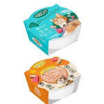 MOUSSE, מוסי מעדן לחתול מארז 10 יח במגוון טעמים -850 גרם משקל כולל