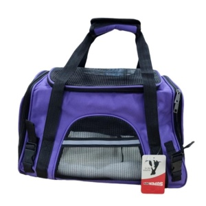 תיק נשיאה לכלב/חתול - בצבע סגול