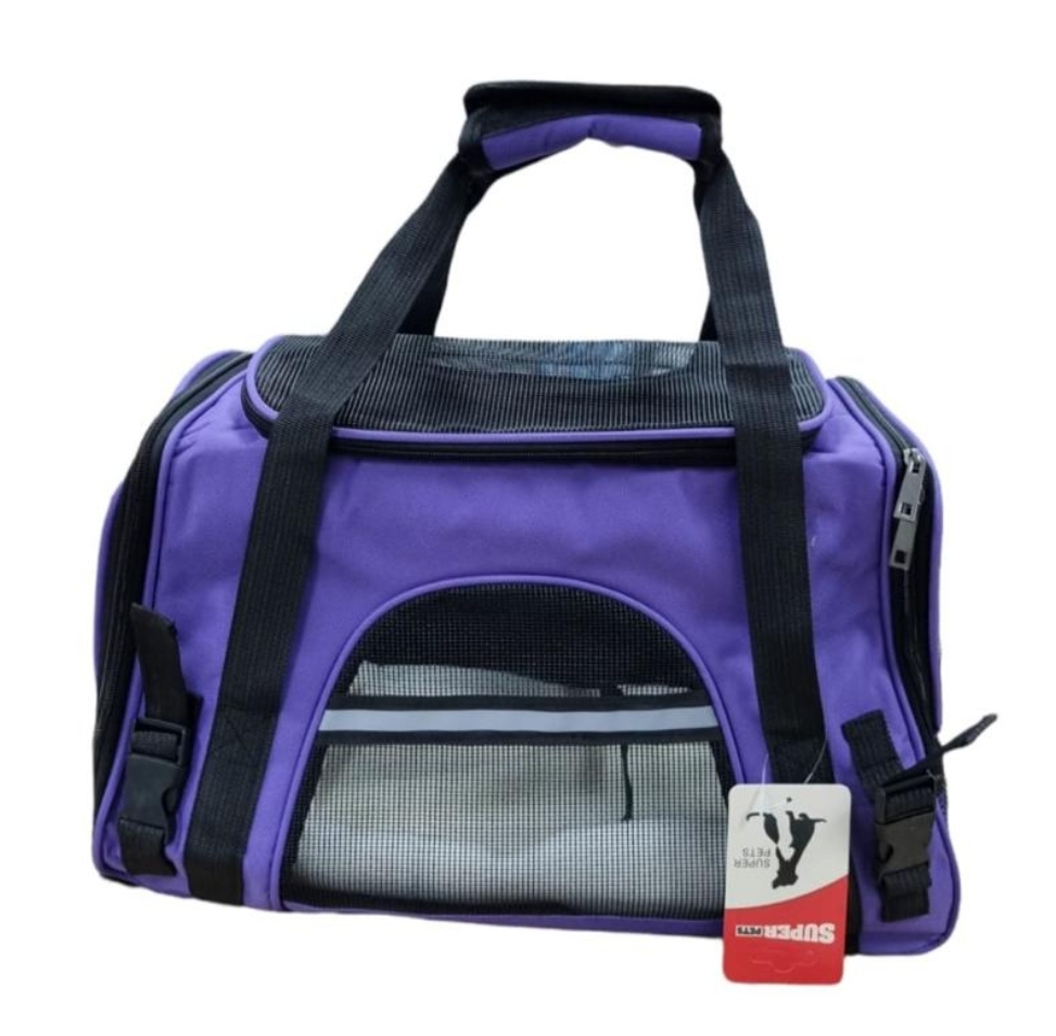 תיק נשיאה לכלב/חתול - בצבע סגול