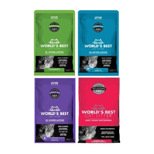 World's Best, וורלד בסט חול מתגבש ע"ב תירס -  6.8 ק"ג