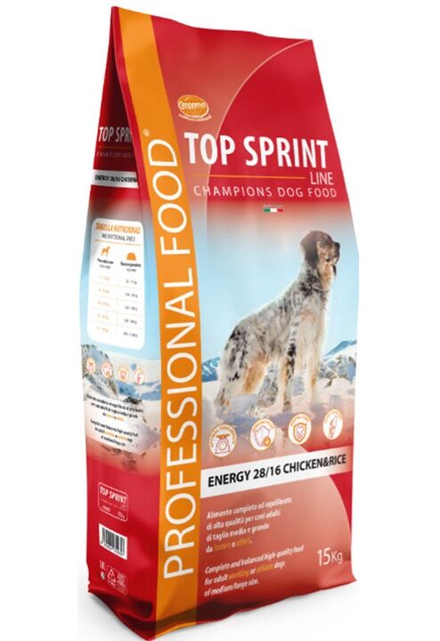 טופ ספרינט עוף אנרג'י  - 15 ק"ג