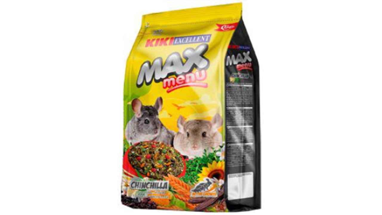 KIKI, קיקי מזון לצינצילה - 800 גרם