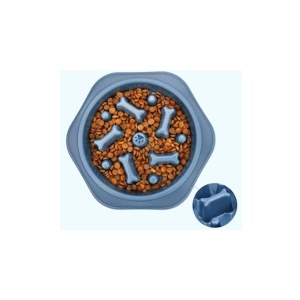 קערה מיוחדת להאכלה איטית 18 ס"מ