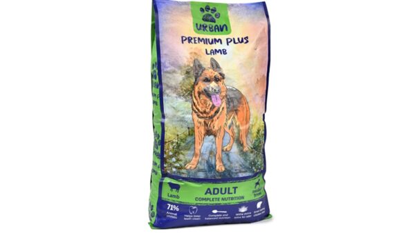 URBAN, אורבן מזון פרימיום לכלב בוגר ע"ב עוף סלמון וכבש - 15 ק"ג