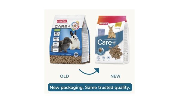 ביהפר קייר כופתיות לארנב בוגר - 1.5 ק"ג