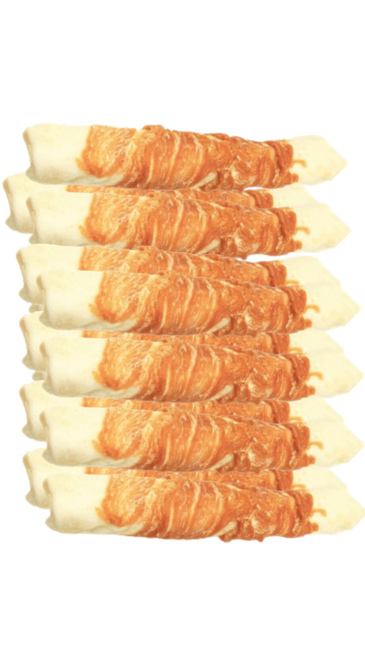 מארז רול באפלו עבה עטוף עוף 17 ס”מ - 1 ק"ג