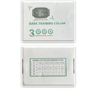 קולר חשמלי חכם לאילוף כלבים מכל הסוגים והגדלים - 3 מצבי הפעלה