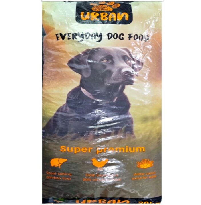 אורבן מזון כלבים סופר פרימיום עוף - 20 ק”ג