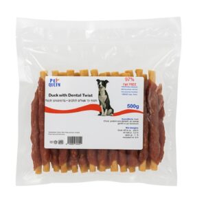 פטקווין מקלוני דנטל עטופים ברווז - 500 גרם