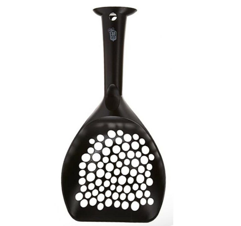 קט איט, כף גדולה לאיסוף צרכים לחול קריסטלי/סויה - צבע שחור או תכלת