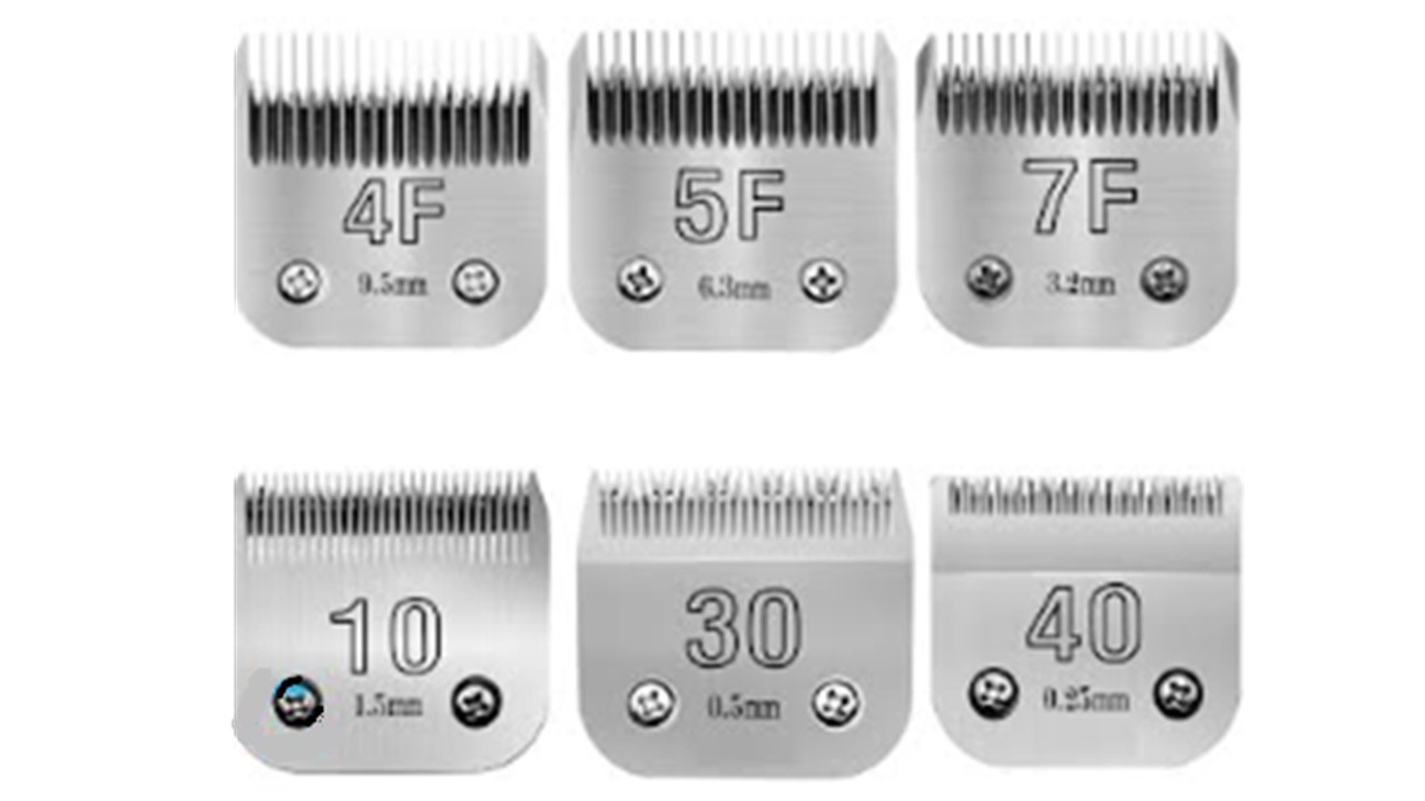 סכינים איכותיים מפלדה למכונת תספורת HEINIGER