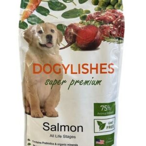 דוגילישס מזון יבש סופר פרימיום, ע"ב סלמון ואורז - 12 ק”ג