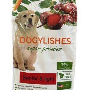 דוגילישס מזון יבש סופר פרימיום, סניור, ע"ב עוף ואורז - 12 ק”ג