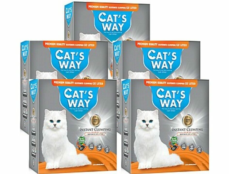 קטס, קרטון חול מתגבש ללא ריח ועקבות - 10 ליטר