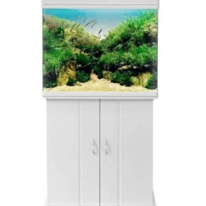 אקווריום לדגים + פילטר + תאורת לד - 62 ס"מ דגם CR620