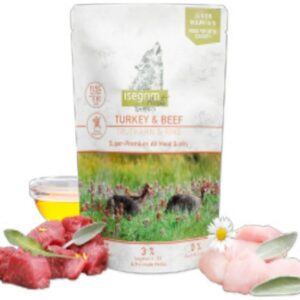 איסגרים, מזון רטוב לגורים ע"ב הודו ובקר - 410 גרם