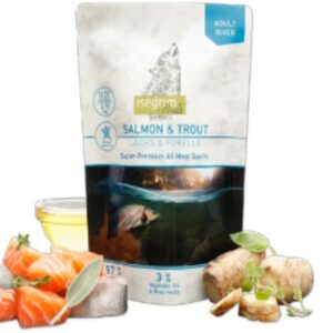 איסגרים, מזון רטוב לכלב ע"ב סלמון ופורל - 410 גרם