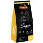 צמפיון, מזון יבש ע"ב עוף ודגים לחתולי חצר - 20 ק"ג