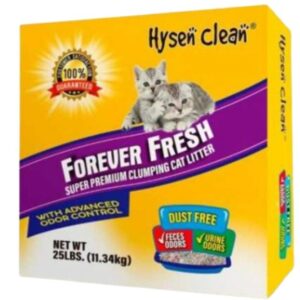 Forever Fresh, חול מתגבש באיכות פרימיום, מנטרל ריחות, ללא אבק, לחתולים רגישים - 10 ליטר.