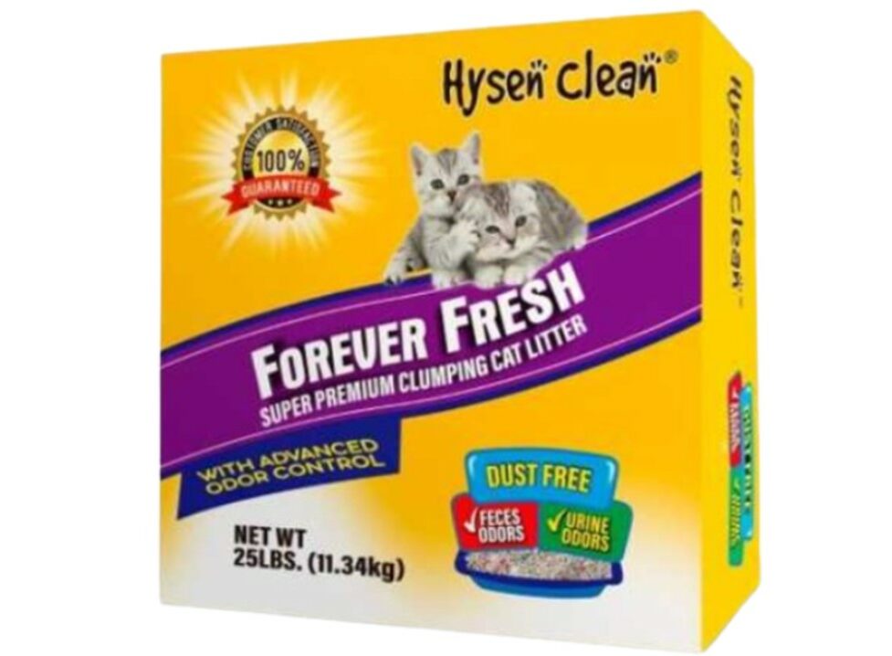 Forever Fresh, חול מתגבש באיכות פרימיום, מנטרל ריחות, ללא אבק, לחתולים רגישים - 10 ליטר.