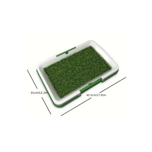 משטח אימון צרכים, דשא עם מגש לשטיפה קלה ונוחה