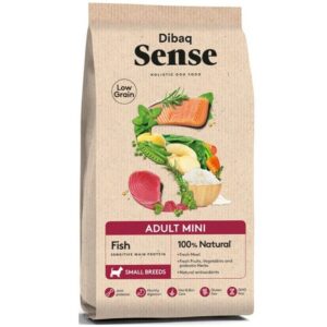 דיבק סנס אולטרה פרימיום, מיני מופחת דגנים ע"ב דגים - משקל 2 ק"ג