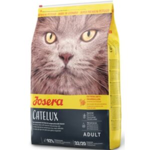 Josera Catelux (גוזרה קאטלוקס) – מזון יבש ע"ב עוף וברווז לחתולים בררניים, 2/4.25/10 ק"ג