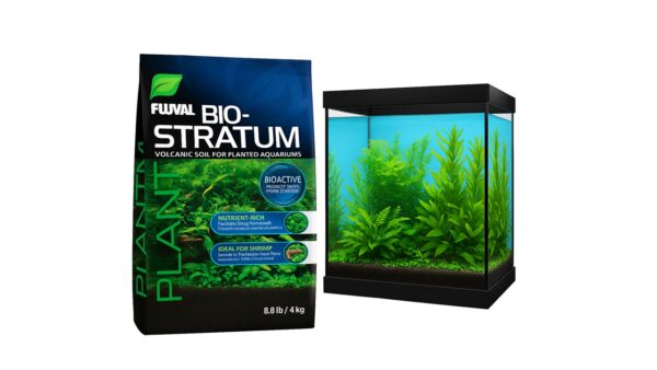 Fluval Bio Stratum, פלובל ביו סטרטום, מצע לאקווריום וצמחיה - 4 או 8 ק"ג