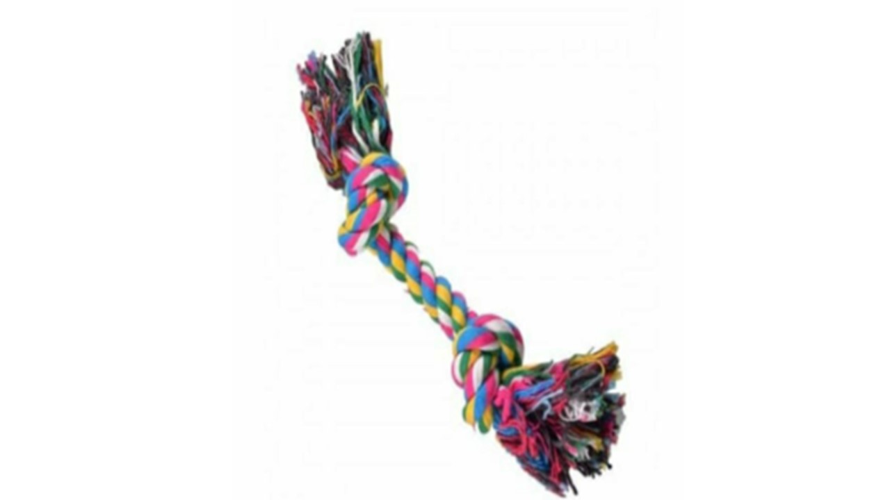 צעצוע חבל 2 קשר לגורים - 15 ס"מ