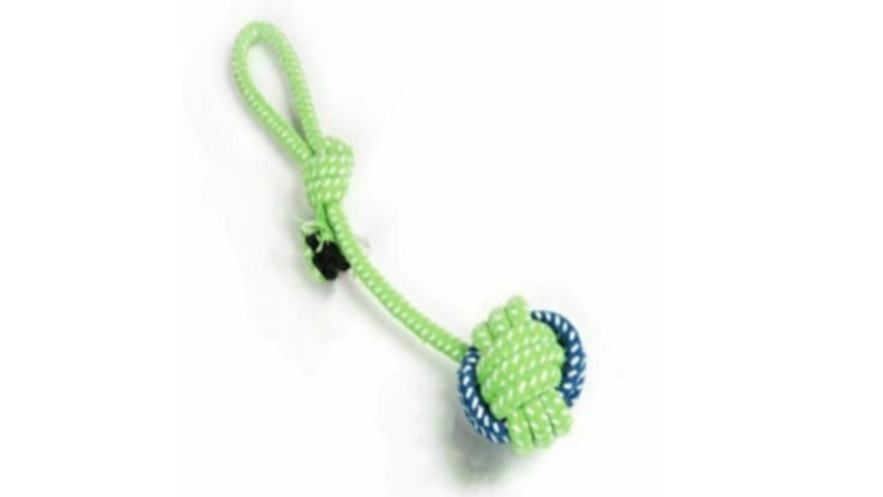 צעצוע חבל דנטלי כדור - 40 ס"מ