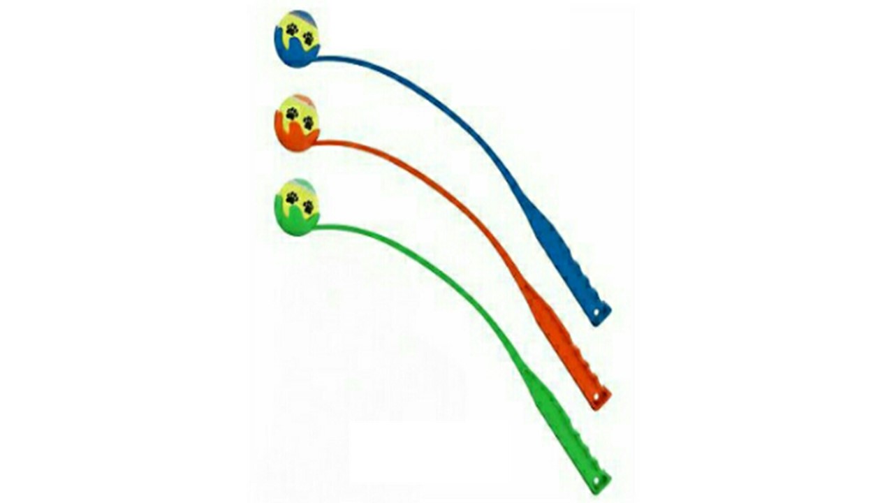 צעצוע משגר כדור טניס + כדור