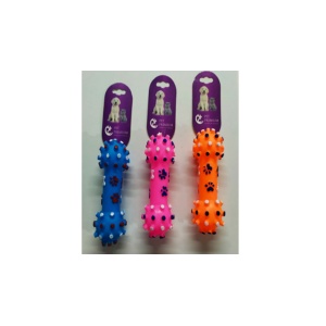 צעצוע עצם גומי מצפצף - 13 ס"מ