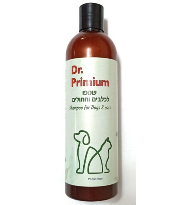 ד"ר פרימיום שמפו לכלבים וחתולים בניחוח לוונדר - 500 מ"ל