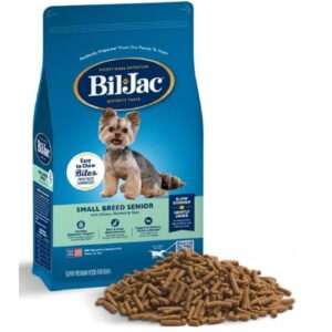 BIL JAC, ביל ג’ק מזון לכלבים סניור מגזע קטן במשקלים: 2.7 ק"ג או 6.8 ק"ג