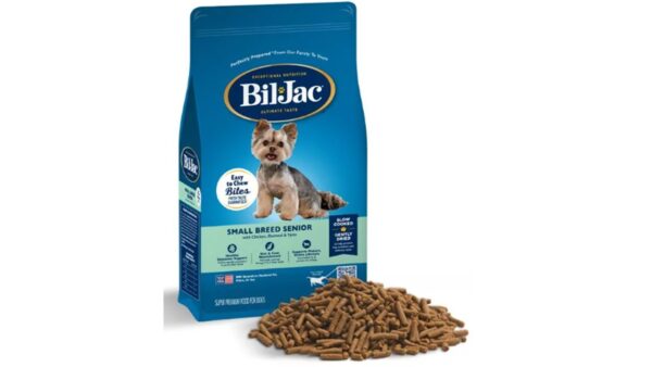 BIL JAC, ביל ג’ק מזון לכלבים סניור מגזע קטן במשקלים: 2.7 ק"ג או 6.8 ק"ג