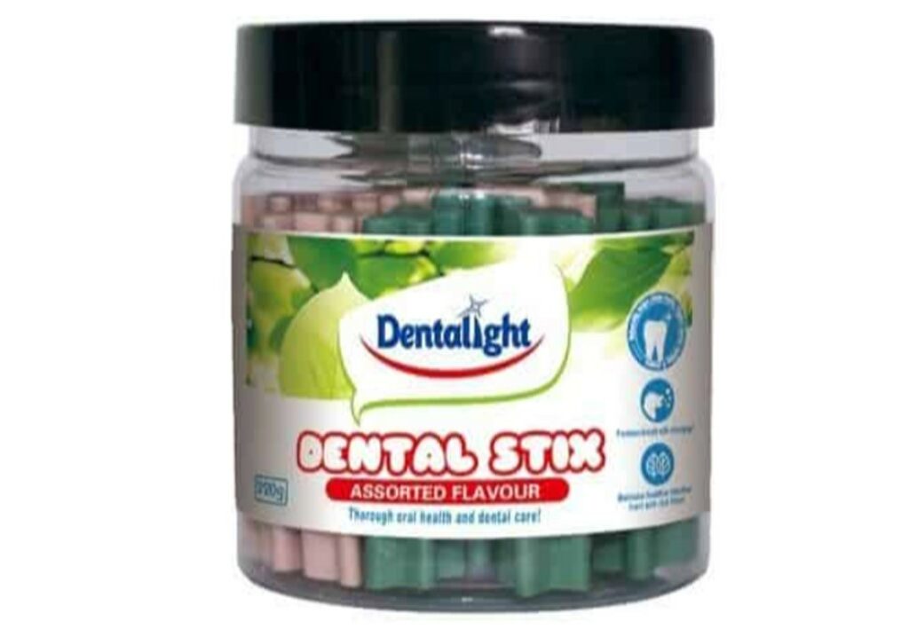 חטיף דנטל לייט מקל כוכב בטעמים שונים - 220 גרם