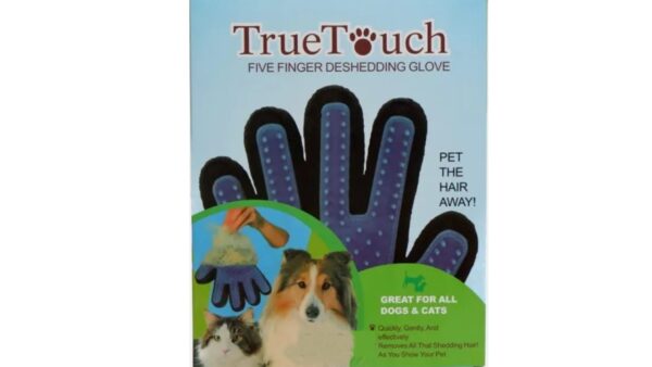 True Touch, טרו טאצ' כפפת הברשה לכלבים ולחתולים