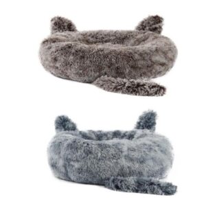 מיטת פלאפי בעיצוב דמוי חתול - 55 ס"מ