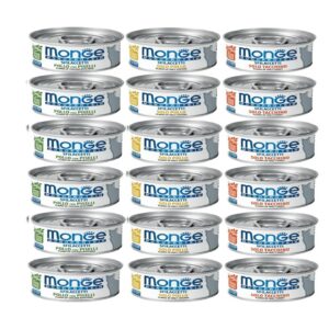 מונג מונו פרוטאין מעדן לחתול עוף ואפונה במשקל 1.9 ק"ג - (מארז 24 יח')