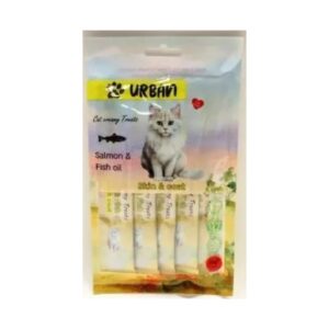 URBAN, אורבן שלוקים לחתול במגוון טעמים - 75 גרם (5 יח במארז)