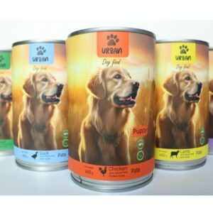 URBAN, אורבן מעדן פטה לכלב - 400 גרם
