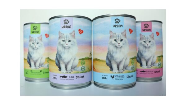 URBAN, אורבן מעדן רטוב לחתול – 400 גרם