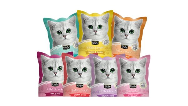 kit cat, קיט קט פאוץ  פטיט במגוון טעמים - 70 גרם